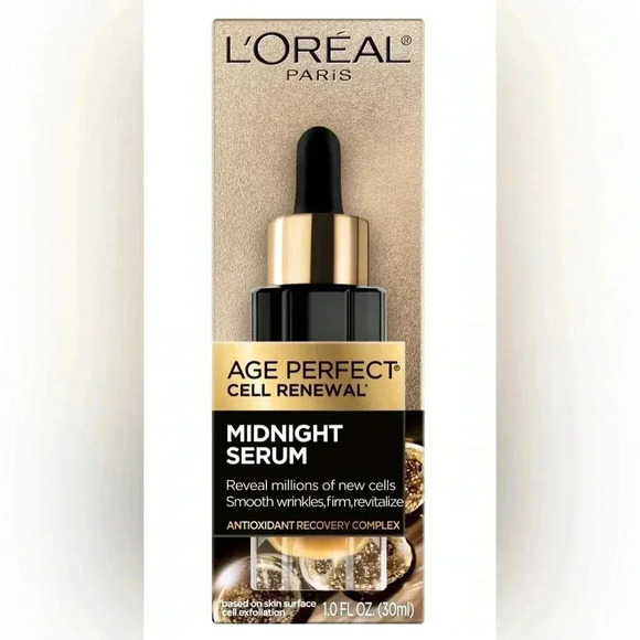 L’Oreal Paris Age Perfect‎ Cell Renewal Midnight Serum- brand new (1.0 fl oz) - Picture 1 of 10